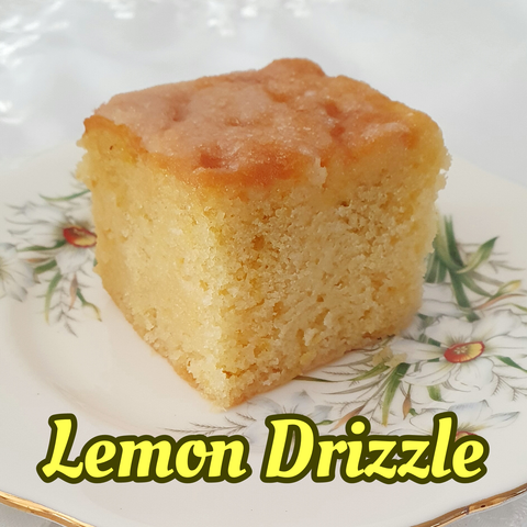 The best lemon drizzle cake ever. Free delivery too!