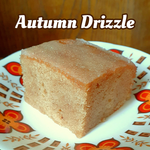 Autumn drizzle cake warm spices